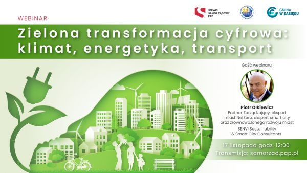 Zielona transformacja cyfrowa: klimat, energia, transport
